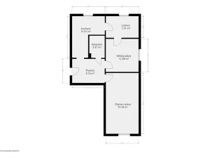 Prodej bytu 3+1, Plzeň, Zábělská, 67 m2