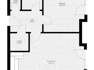 Pronájem bytu 2+kk, Klatovy, Cibulkova, 56 m2