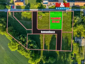 Prodej pozemku pro bydlení, Hrobice, 811 m2