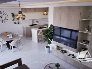 Prodej bytu 2+kk, Deryneia, Kypr, 50 m2