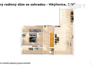 Prodej rodinného domu, Vikýřovice, Rybářská, 150 m2