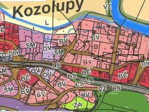 Prodej pozemku, Kozolupy, 700 m2