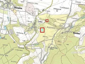 Prodej podílu pole, Zbrašín, 1036 m2