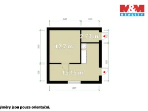 Prodej chaty, Štěnovice, 30 m2