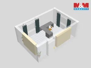 Pronájem kanceláře, Zruč nad Sázavou, náměstí MUDr. J. Svobody, 29 m2