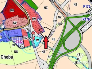 Prodej podílu zahrady, Cheb, 833 m2