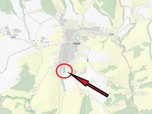 Prodej podílu zahrady, Újezd, 535 m2