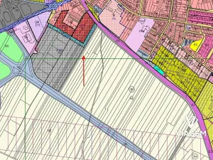 Prodej podílu komerčního pozemku, Moravské Budějovice, 1427 m2