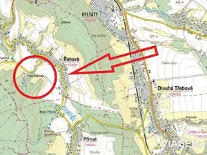 Prodej podílu pole, Řetová, 441 m2