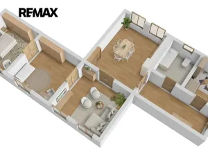 Prodej bytu 4+1, Město Albrechtice, Nerudova, 124 m2