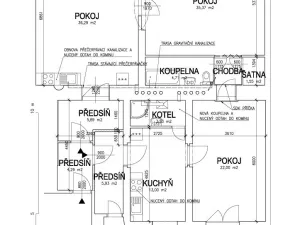 Prodej bytu 3+1, Praha - Nové Město, Dlážděná, 145 m2