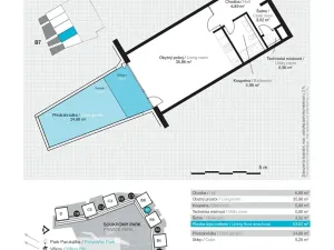 Pronájem bytu 1+kk, Praha - Žižkov, Ke kapslovně, 53 m2