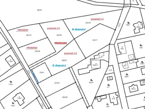 Prodej pozemku pro bydlení, Rapotín, 1362 m2