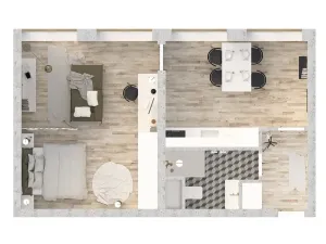 Pronájem bytu 2+kk, Letovice, Komenského, 46 m2