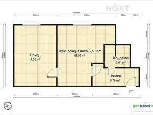 Prodej bytu 2+kk, Šumperk, Banskobystrická, 44 m2