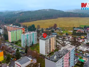 Pronájem bytu 2+kk, Cvikov - Cvikov II, Sídliště, 43 m2