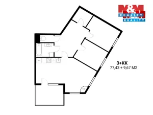 Pronájem bytu 3+kk, Olomouc - Povel, Janského, 87 m2