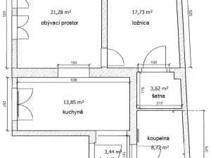 Prodej bytu 2+1, Praha - Nové Město, Ve Smečkách, 68 m2