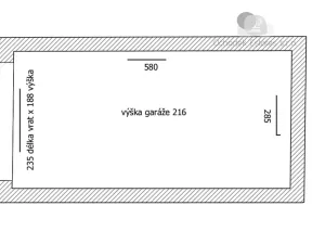 Pronájem garáže, Přerov, Kojetínská, 18 m2