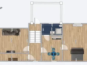 Pronájem rodinného domu, Krakovec, 160 m2