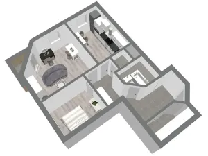 Prodej bytu 2+1, Liberec, Křížová, 62 m2