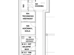 Prodej bytu 4+kk, Brno, Chleborádova, 104 m2