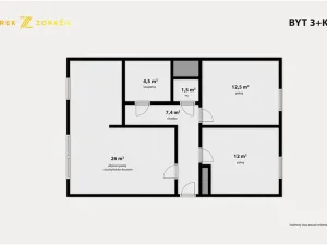 Prodej bytu 3+kk, Skuteč, Družstevní, 66 m2