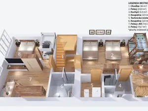 Prodej apartmánu, Strachotín, Sklepní, 285 m2