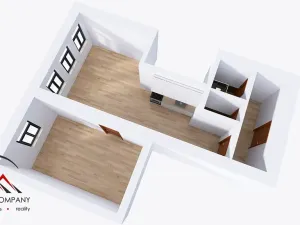 Pronájem bytu 2+kk, Ostrava, Křišťanova, 65 m2