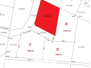 Prodej pozemku pro bydlení, Dobev, 1134 m2