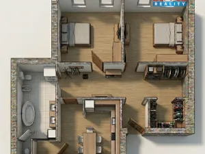 Pronájem bytu 2+1, Horažďovice, Podbranská, 69 m2