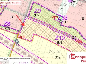 Prodej pozemku, Vysoké Popovice, 996 m2