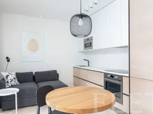 Pronájem bytu 1+kk, Praha - Karlín, Křižíkova, 28 m2