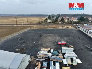 Pronájem komerčního pozemku, Velký Osek, 2500 m2