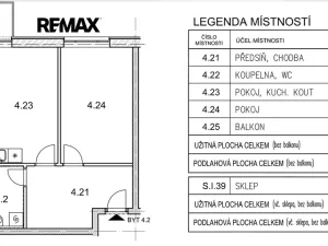 Pronájem bytu 2+kk, Kladno, Jaroslava Holečka, 53 m2