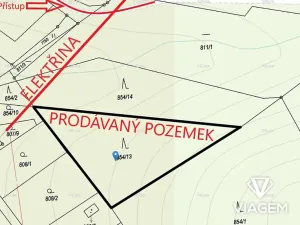 Prodej lesa, Karviná, 1419 m2