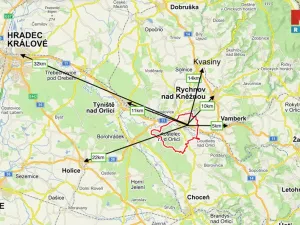 Pronájem skladu, Kostelec nad Orlicí, Mánesova, 150 m2