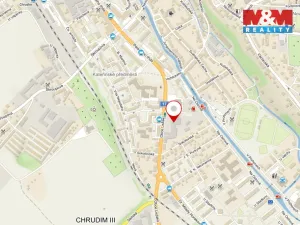 Pronájem kanceláře, Chotěboř, Sokolohradská, 27 m2