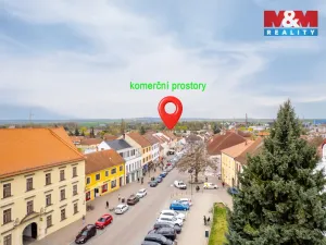 Pronájem obchodního prostoru, Slavkov u Brna, Palackého náměstí, 71 m2