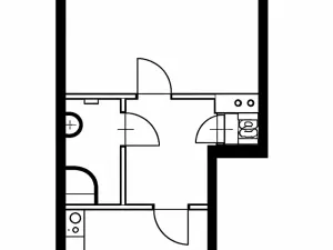 Pronájem bytu 1+1, Krnov, Revoluční, 47 m2