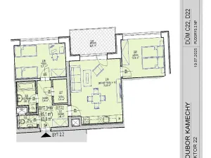 Prodej bytu 3+kk, Brno, Chvalovka, 65 m2