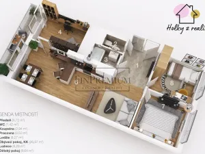 Prodej bytu 4+kk, Brandýs nad Labem-Stará Boleslav, Lipová, 70 m2