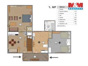 Prodej zemědělské usedlosti, Sedlec-Prčice - Malkovice, 170 m2