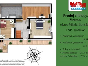 Prodej chalupy, Vrátno, 149 m2