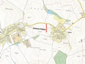 Prodej pole, Počenice-Tetětice, 3414 m2
