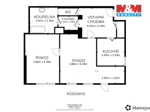 Prodej atypického bytu, Krnov - Pod Bezručovým vrchem, Bezručova, 73 m2