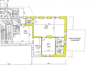 Pronájem bytu 2+kk, Liberec, Masarykova, 75 m2