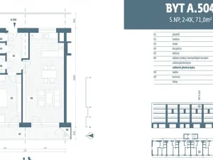 Prodej bytu 2+kk, Velvary, Na Průhoně, 67 m2
