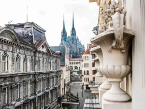 Pronájem bytu 2+kk, Brno, Kapucínské náměstí, 66 m2