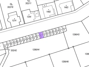 Prodej garáže, Jičín, Štrauchova, 22 m2